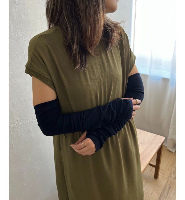 Lbc with Life「【接触冷感／抗菌防臭】UVアームカバー」|その他|ブラック