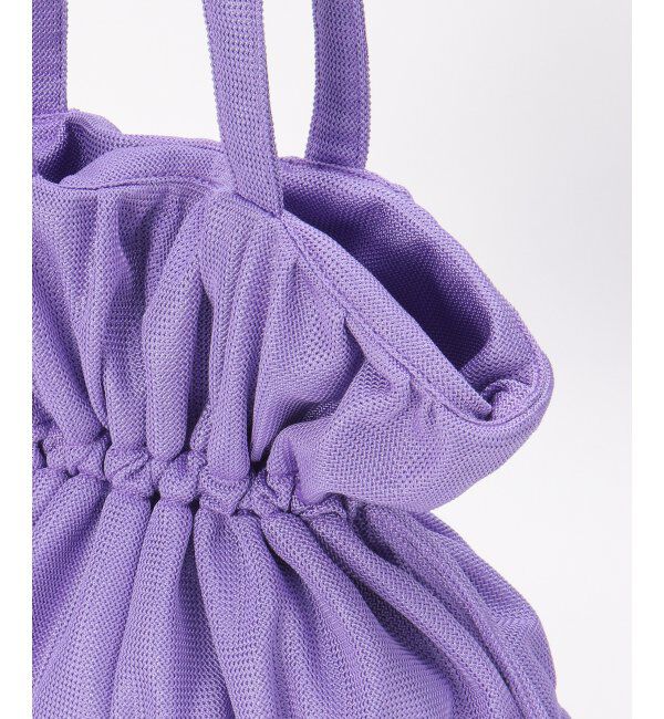 Lbc with Life「メッシュギャザー巾着トートバッグ」|その他|