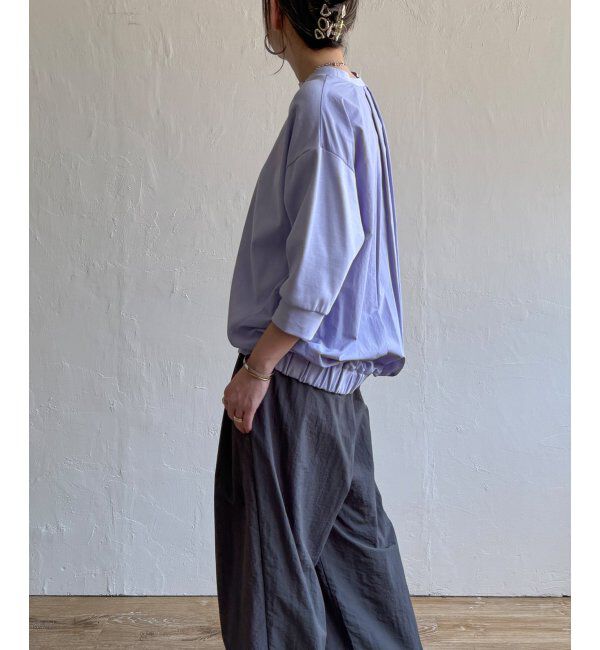 Lbc with Life「異素材切り替えタックプルオーバー」|その他|