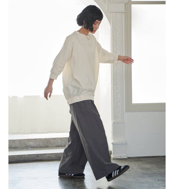 Lbc with Life「異素材切り替えタックプルオーバー」|その他|