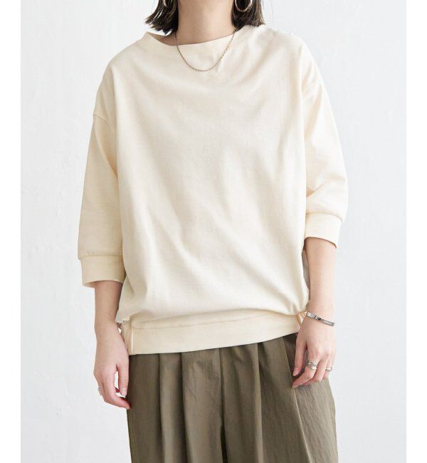 Lbc with Life「異素材切り替えタックプルオーバー」|その他|