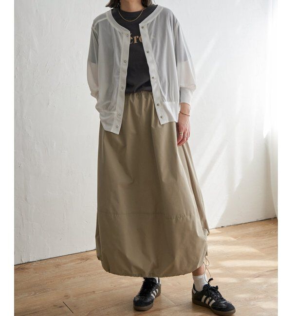 Lbc with Life「シアースナップカーディガン」|カーディガン|