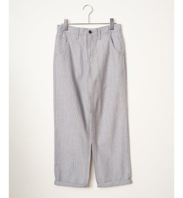 Lbc with Life「コットンシャンブレーテーパード」|その他|グレー