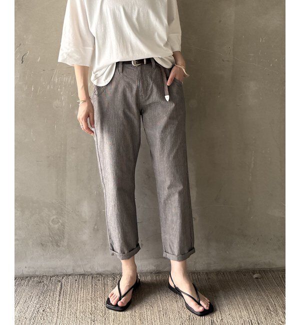 Lbc with Life「コットンシャンブレーテーパード」|その他|