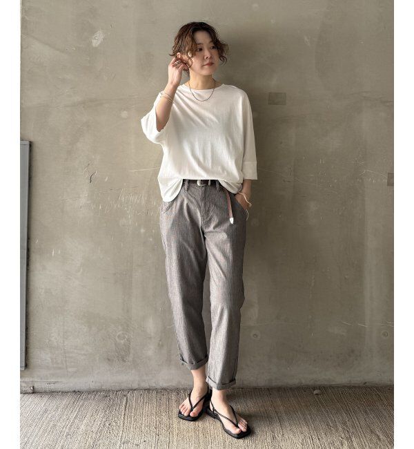 Lbc with Life「コットンシャンブレーテーパード」|その他|