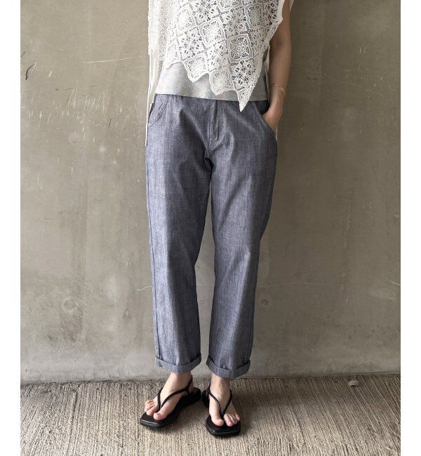 Lbc with Life「コットンシャンブレーテーパード」|その他|