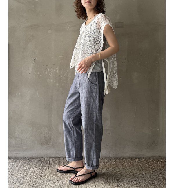 Lbc with Life「コットンシャンブレーテーパード」|その他|