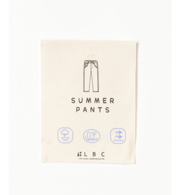 Lbc with Life「コットンシャンブレーテーパード」|その他|