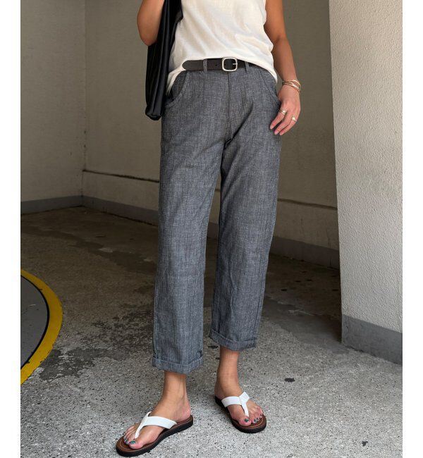 Lbc with Life「コットンシャンブレーテーパード」|その他|