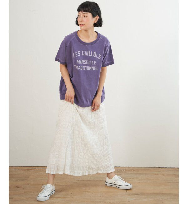 Lbc with Life「製品染めプリントTシャツ」|Tシャツ・カットソー|