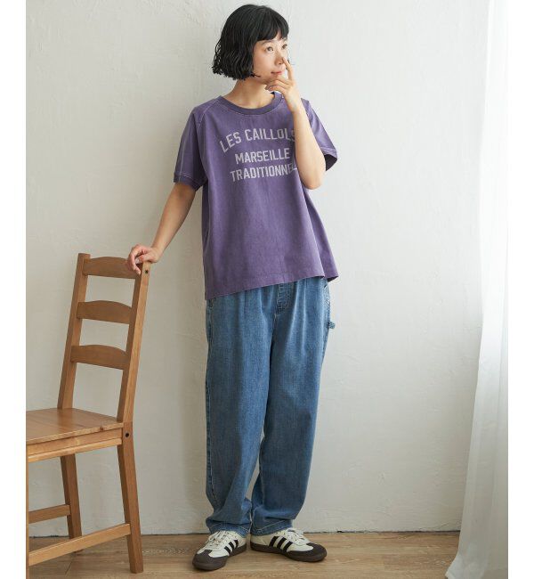 Lbc with Life「製品染めプリントTシャツ」|Tシャツ・カットソー|