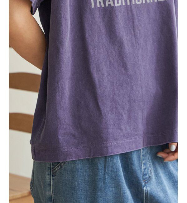 Lbc with Life「製品染めプリントTシャツ」|Tシャツ・カットソー|