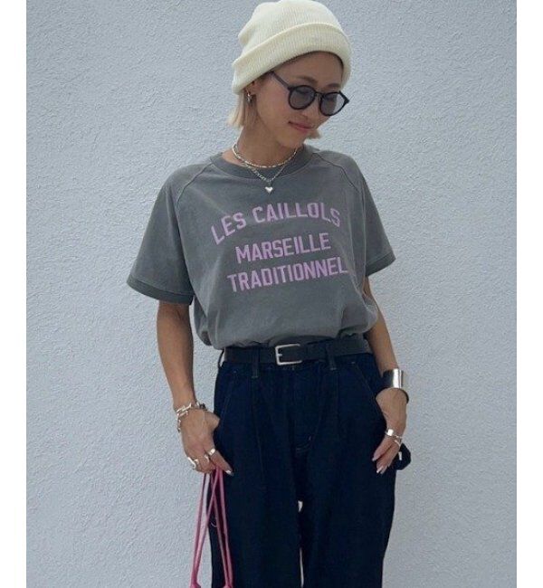 Lbc with Life「製品染めプリントTシャツ」|Tシャツ・カットソー|