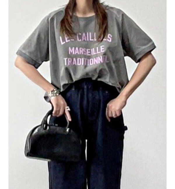 Lbc with Life「製品染めプリントTシャツ」|Tシャツ・カットソー|