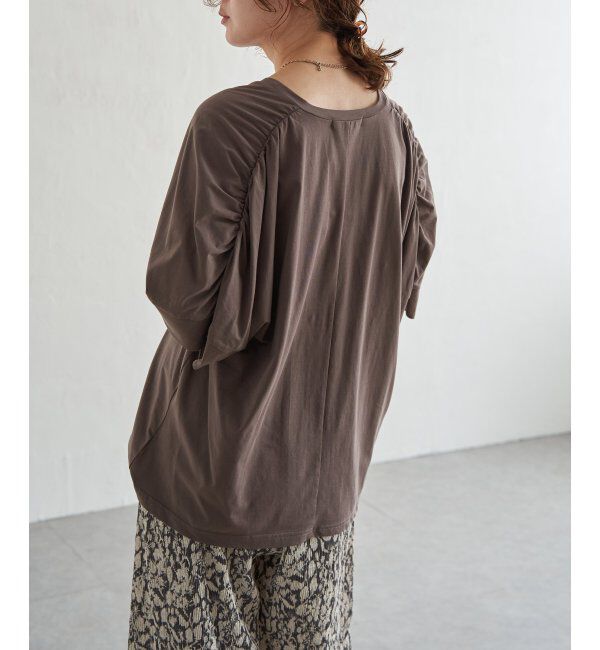 Lbc with Life「シルケットバックギャザープルオーバー」|その他|