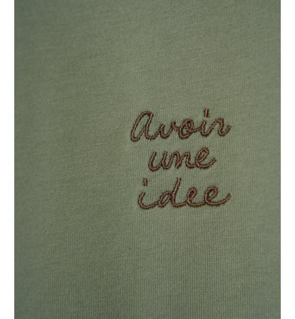 Lbc with Life「ミニロゴ刺繍Tシャツ」|Tシャツ・カットソー|