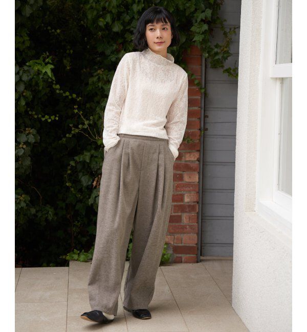 Lbc with Life「モールタックカーブパンツ」|その他|