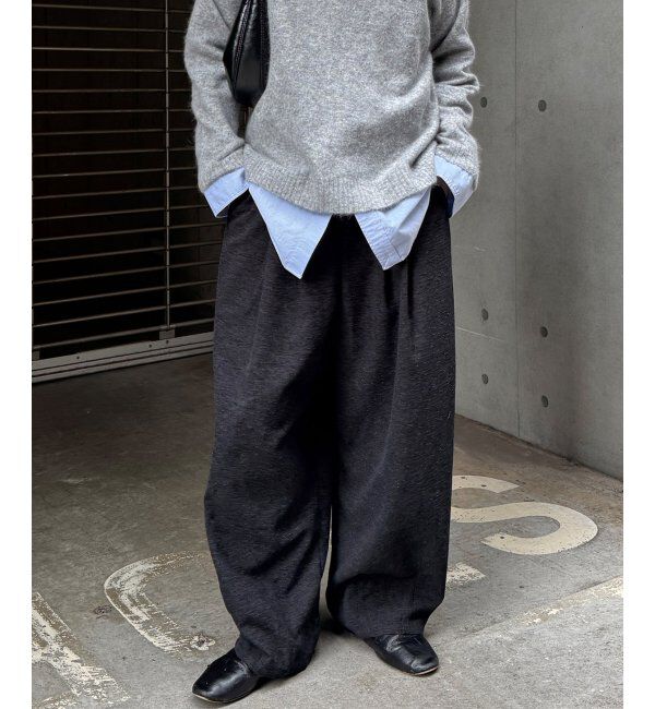 Lbc with Life「モールタックカーブパンツ」|その他|