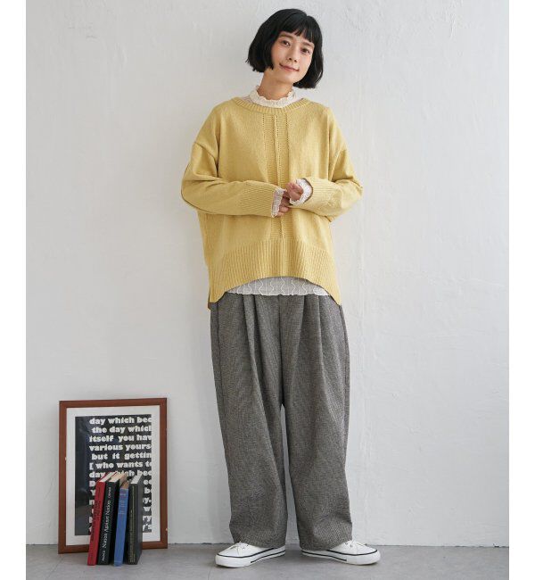 Lbc with Life「モールタックカーブパンツ」|その他|