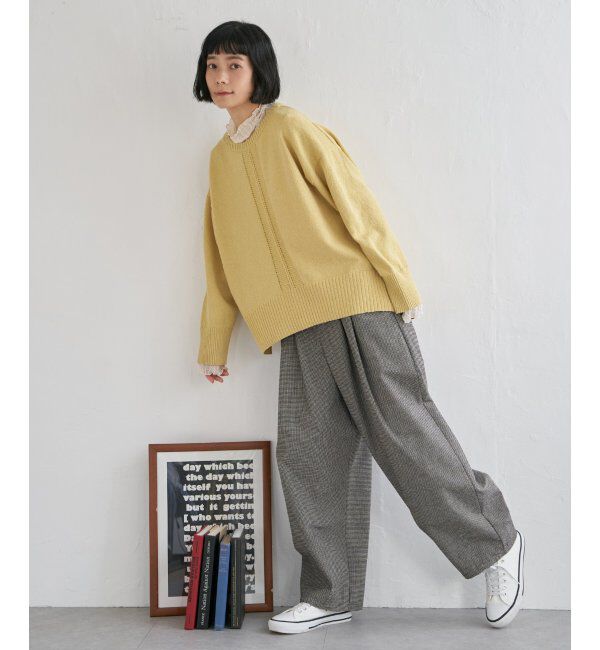 Lbc with Life「モールタックカーブパンツ」|その他|