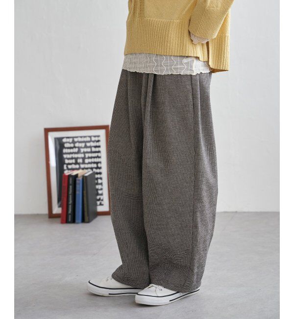 Lbc with Life「モールタックカーブパンツ」|その他|