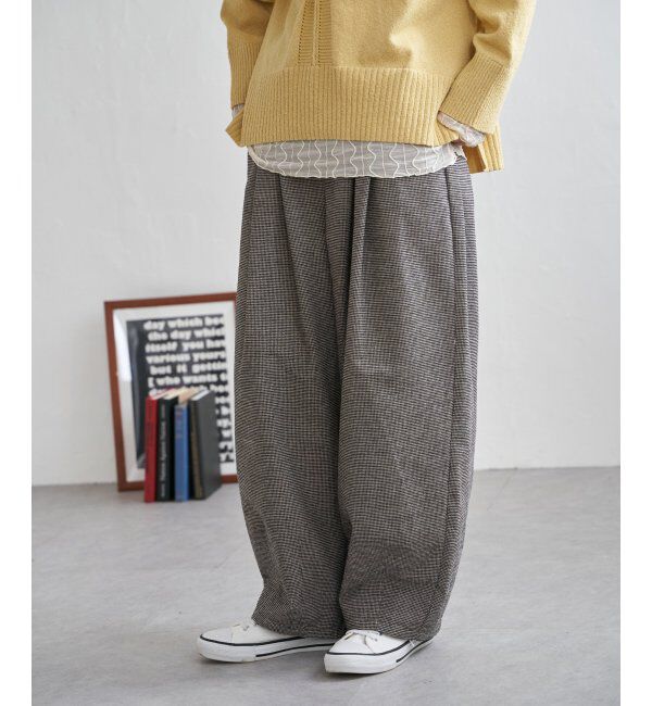 Lbc with Life「モールタックカーブパンツ」|その他|