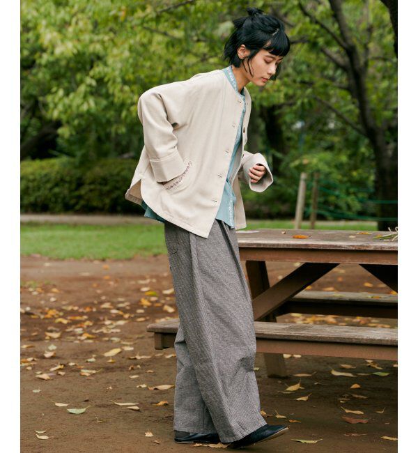 Lbc with Life「モールタックカーブパンツ」|その他|