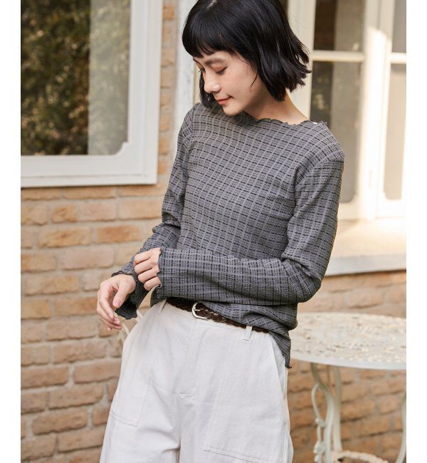 Lbc with Life「ヨウリュウランダムボーダーロンＴ」|Tシャツ・カットソー|