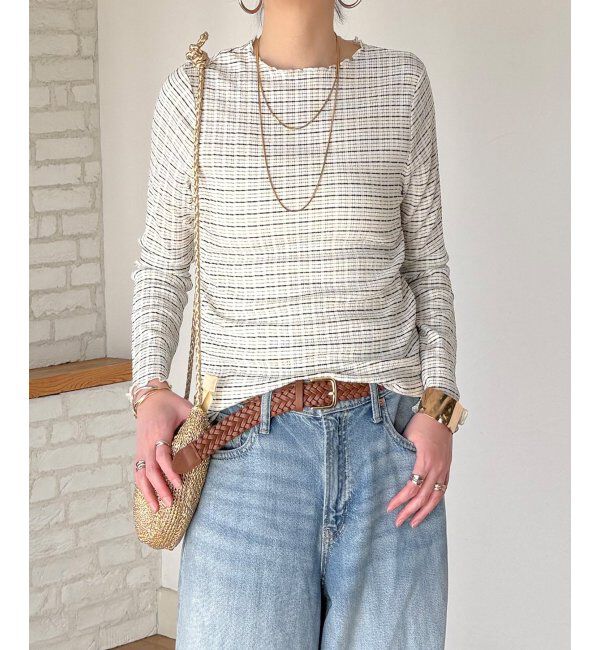 Lbc with Life「ヨウリュウランダムボーダーロンＴ」|Tシャツ・カットソー|