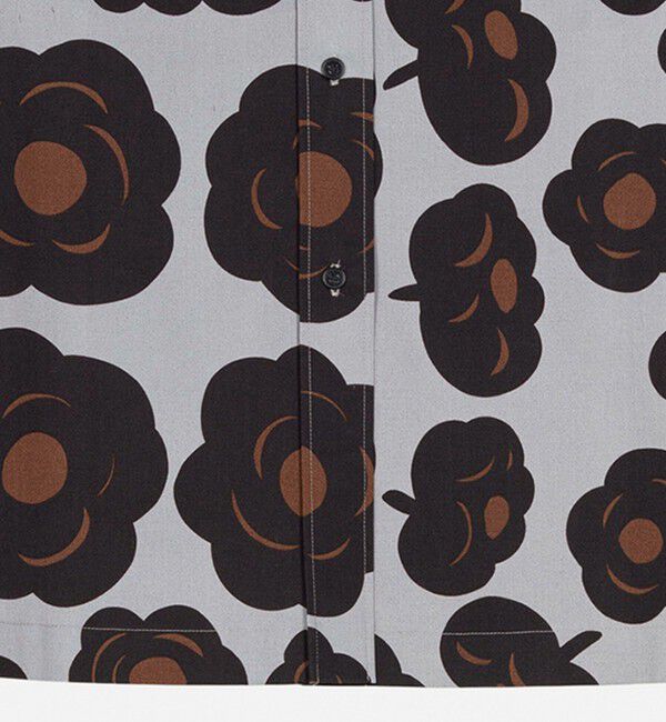 Marimekko「Maaria Tumma シャツ」|シャツ・ブラウス|