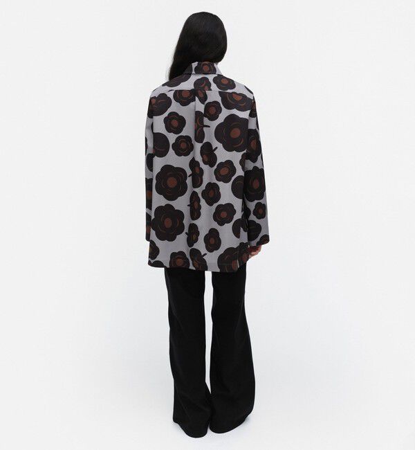 Marimekko「Maaria Tumma シャツ」|シャツ・ブラウス|
