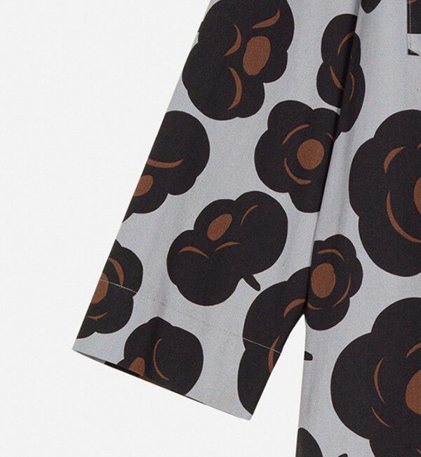 Marimekko「Maaria Tumma シャツ」|シャツ・ブラウス|