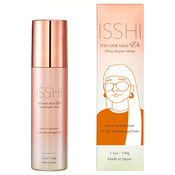  「ISSHI ザ ヘアミルク Dx ディープリペアモイスト 本体 (100g)」|洗い流さないトリートメント|