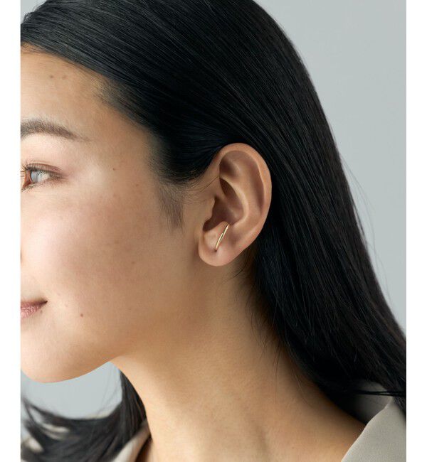 Jouete「[サスペンダー] K10YG ピアス オーバル」|ピアス|