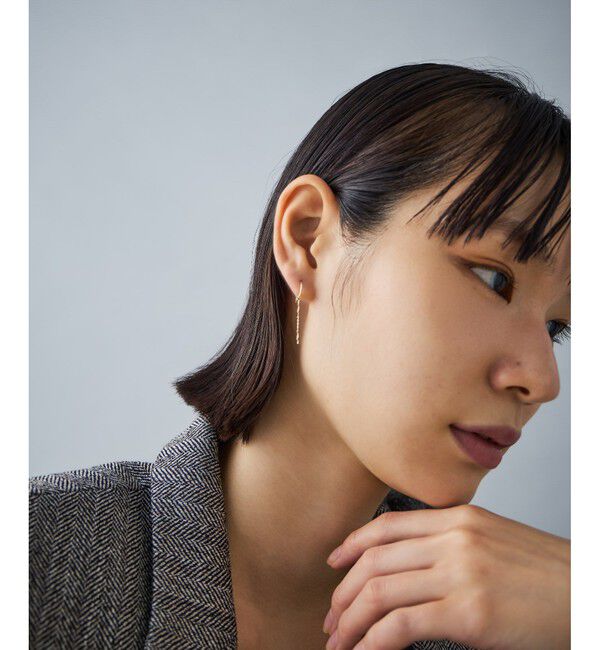 Jouete「K10YG ピアス ワイヤー」|ピアス|