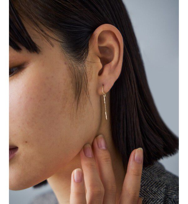 Jouete「K10YG ピアス ワイヤー」|ピアス|