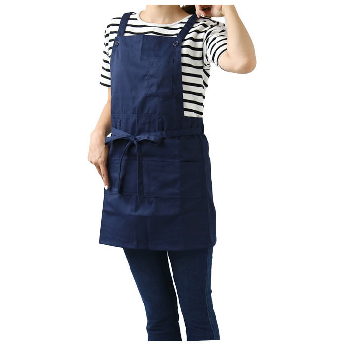 BACKYARD FAMILY「エプロン おしゃれ 通販 エプロン ナチュラル レディース ポケット たくさん h型 ワンピース」|食器・キッチングッズ|