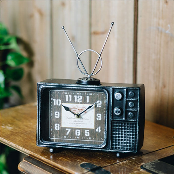 BACKYARD FAMILY「置き時計 おしゃれ 楽天 アンティークモチーフ En Fance EF-CL11 アンファンス」|クロック・置時計|