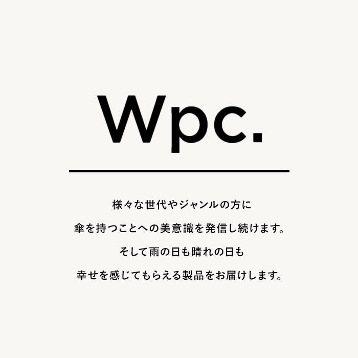 Wpc.「wpc 傘 ビニール傘 通販 レディース 透明 16本骨 長傘 雨傘 オシャレ 大人 かわいい」|傘|