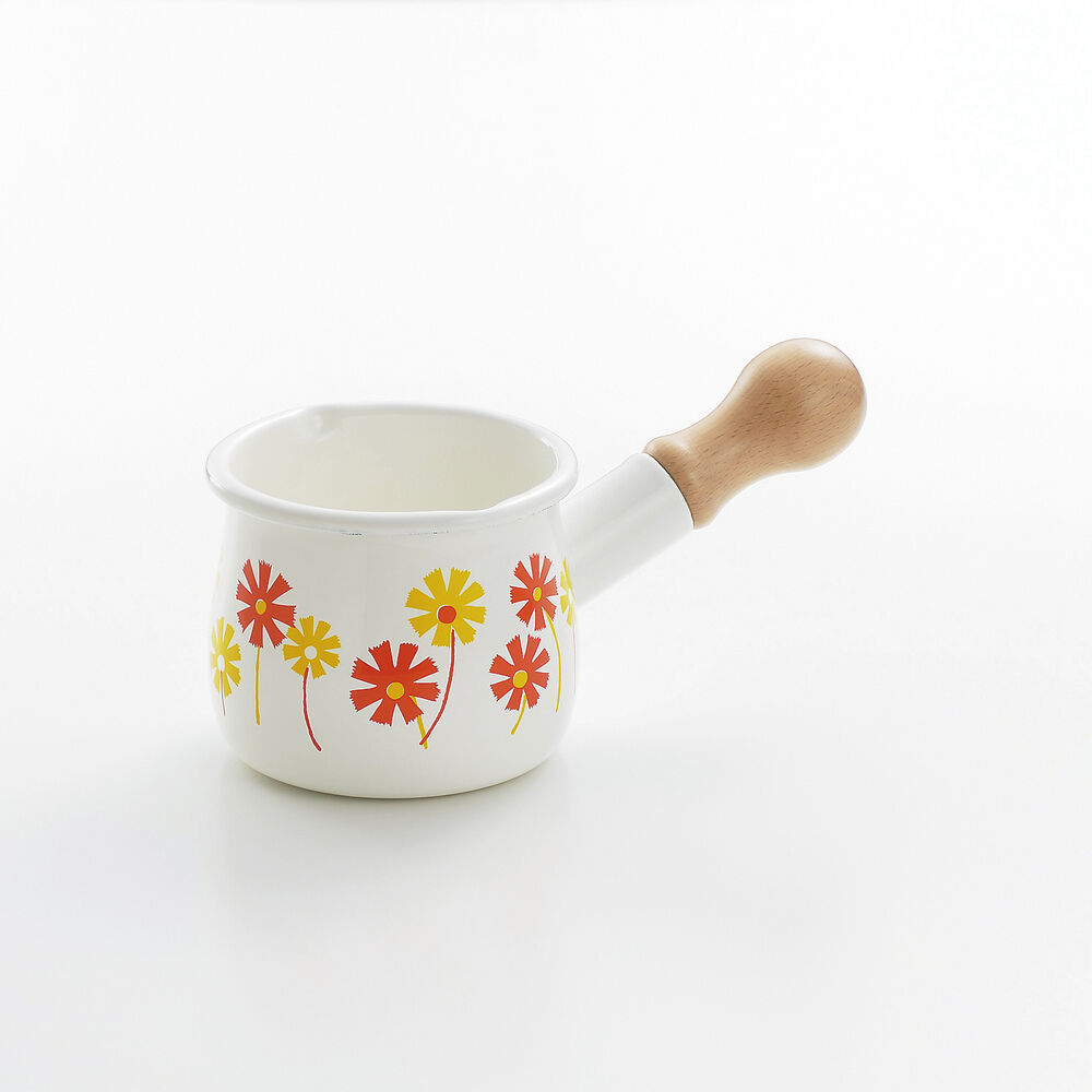 BACKYARD FAMILY「ミルクパン ホーロー アデリアレトロ 通販 琺瑯 ほうろう ホーロー鍋 琺瑯鍋 片手鍋 小さめ」|食器・キッチングッズ|ホワイト4