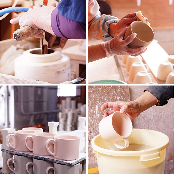 BACKYARD FAMILY「波佐見焼 マグカップ 通販 日本製 楽らく 珈琲マグ コーヒーマグカップ コーヒーカップ 陶磁器」|グラス・マグカップ|