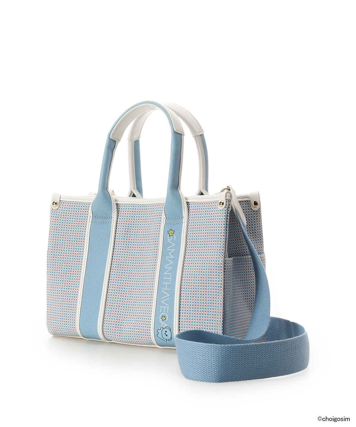 Samantha Vega「チェゴシム&times;SAMANTHAVEGA　「いぬゴシム」ロゴテープバッグ」|ハンドバッグ|