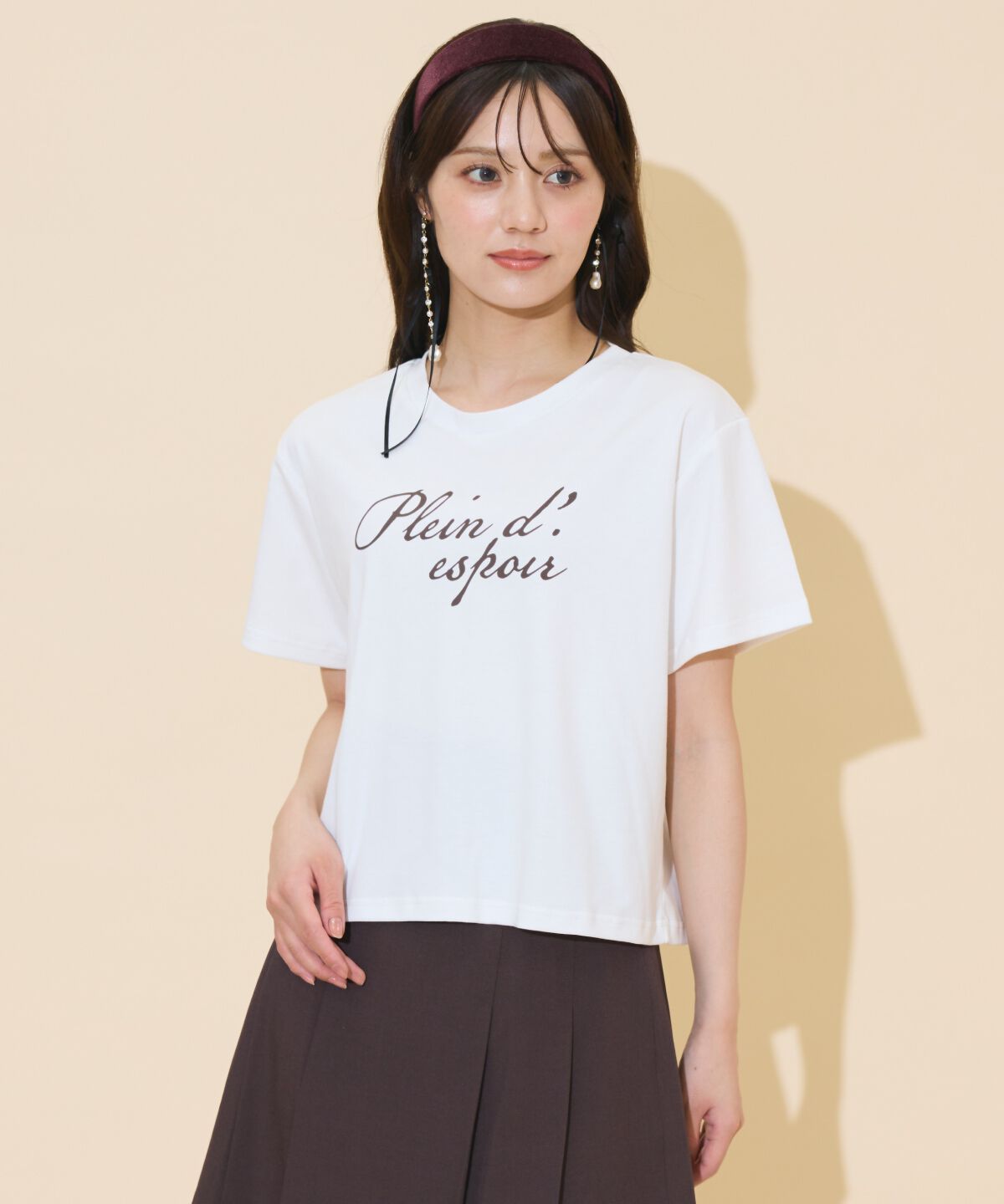WILLSELECTION「ドロップショルダーロゴTシャツ」|Tシャツ・カットソー|