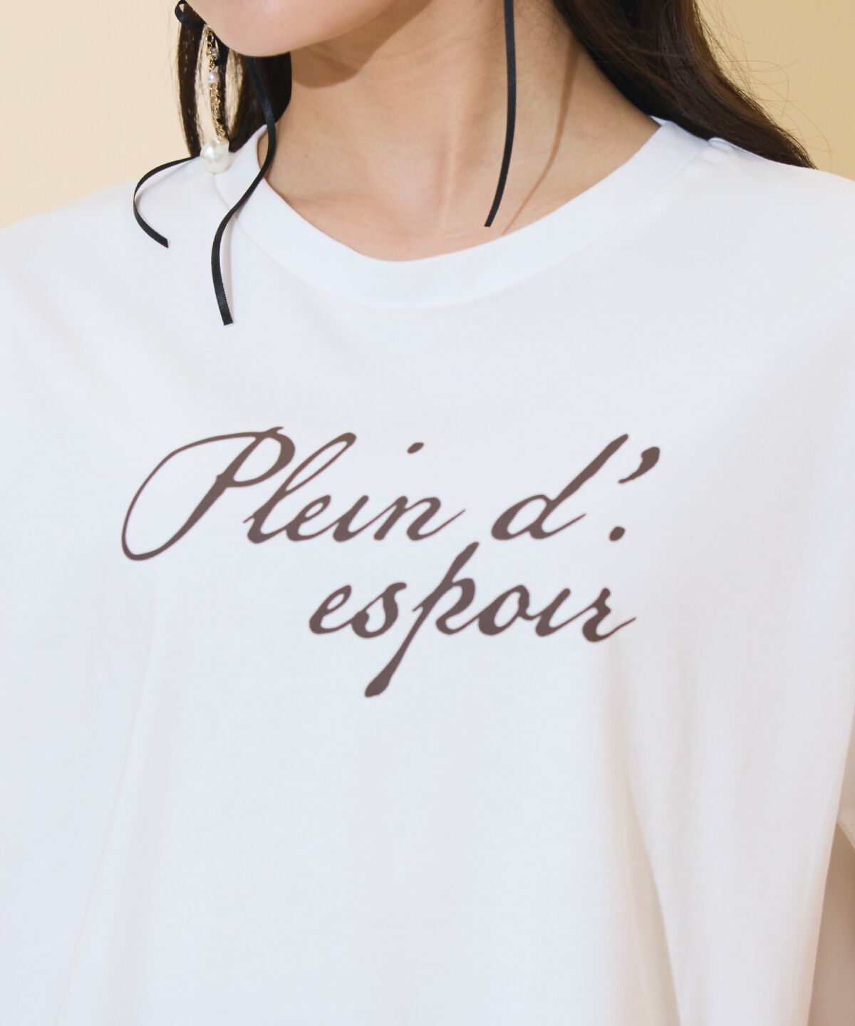 WILLSELECTION「ドロップショルダーロゴTシャツ」|Tシャツ・カットソー|