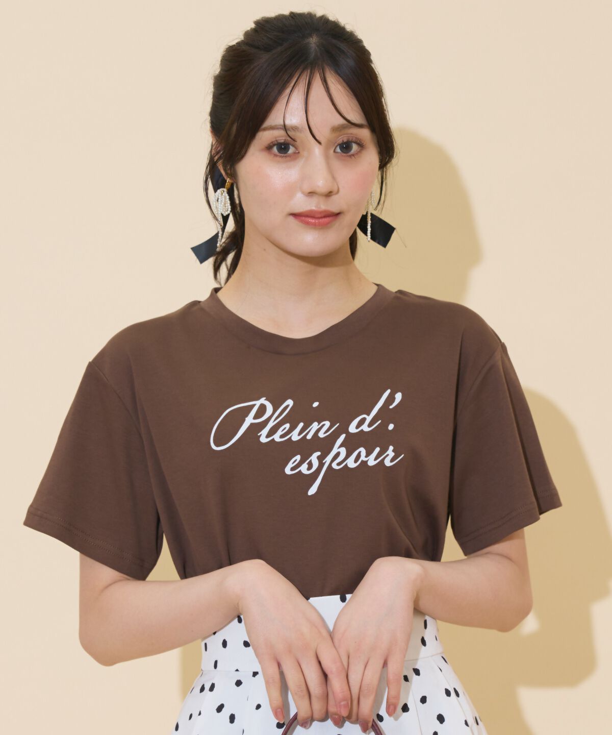 WILLSELECTION「ドロップショルダーロゴTシャツ」|Tシャツ・カットソー|