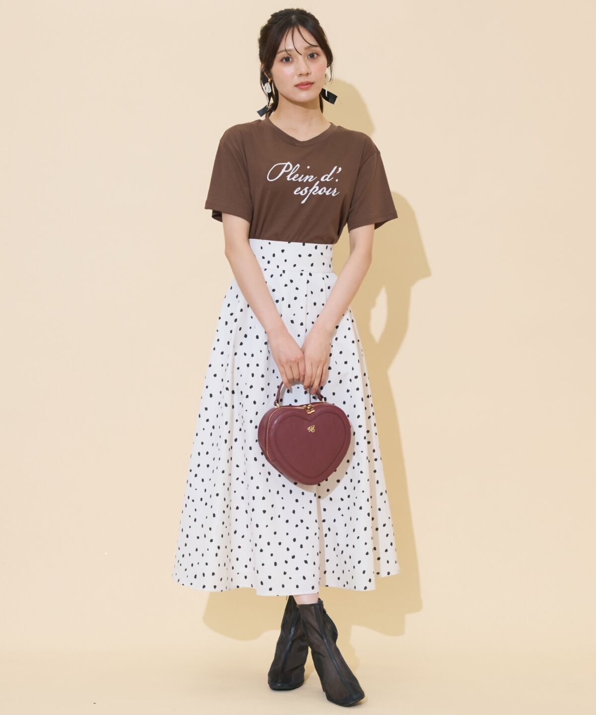 WILLSELECTION「ドロップショルダーロゴTシャツ」|Tシャツ・カットソー|