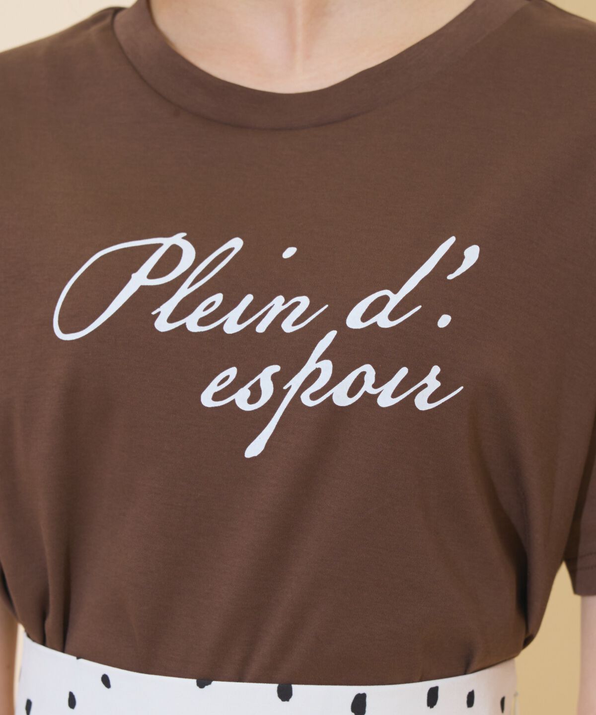 WILLSELECTION「ドロップショルダーロゴTシャツ」|Tシャツ・カットソー|