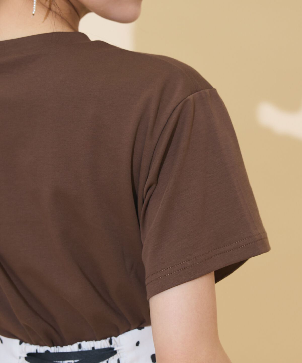 WILLSELECTION「ドロップショルダーロゴTシャツ」|Tシャツ・カットソー|