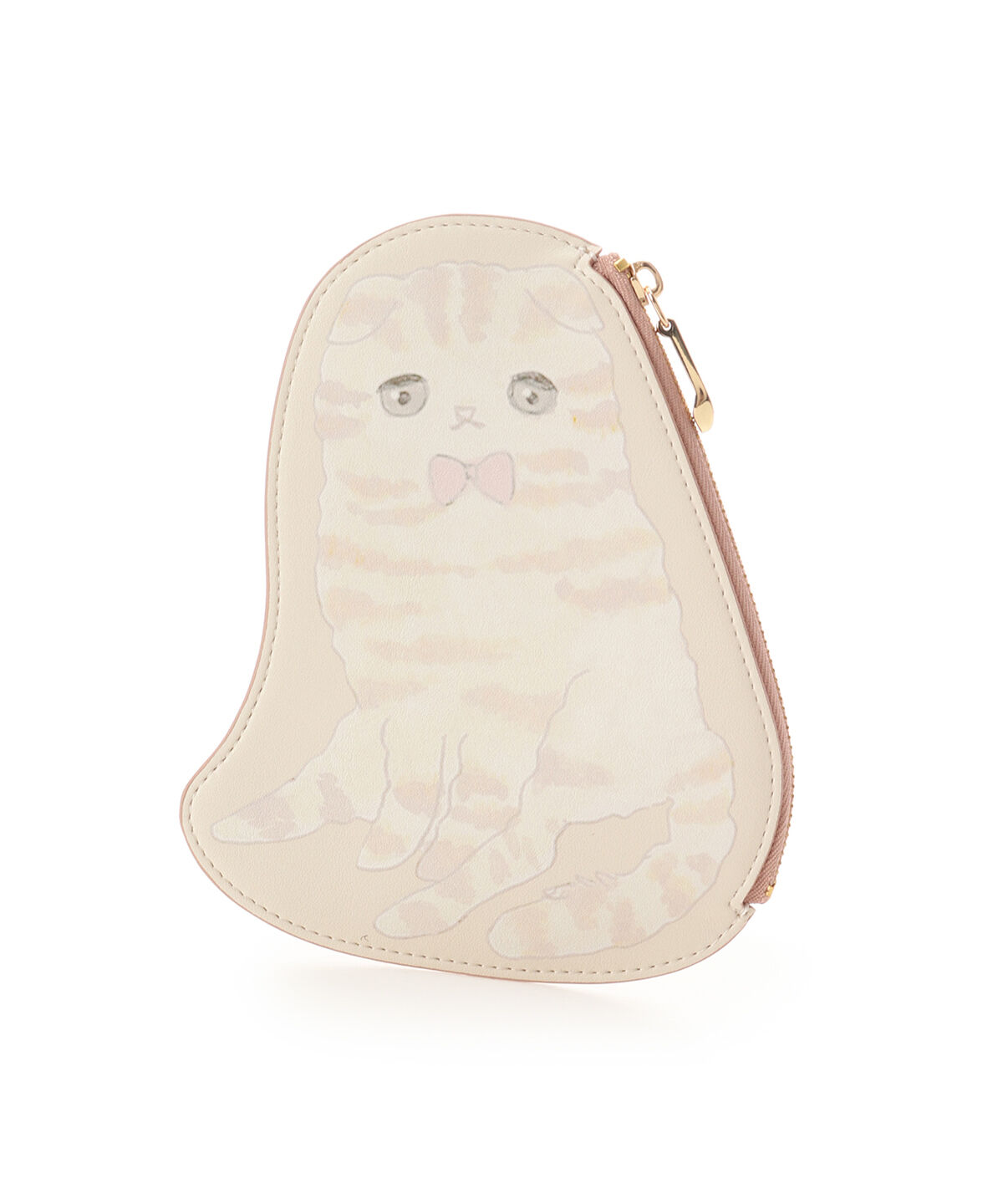 Samantha Thavasa Petit Choice「キャッツコレクション ダイカットポーチ(スコティッシュフォールド)」|ポーチ|