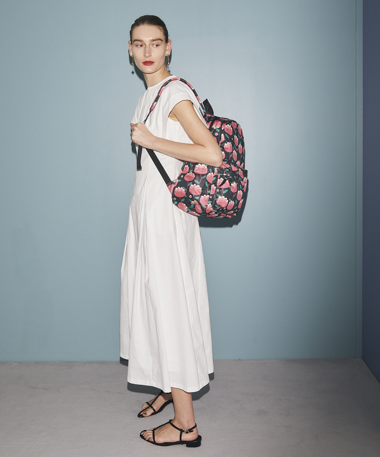 TOPKAPI TREASURE「【TREASURE TOPKAPI】プリント ショルダーバッグ付き リュック / バックパック」|ショルダー・メッセンジャー|